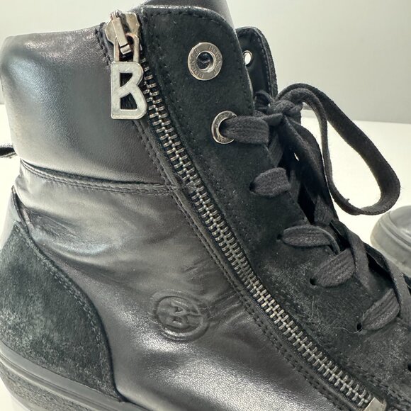 Bogner Mid Boots Anchorage with spikes in Black, Size 43, US 10 main image 13